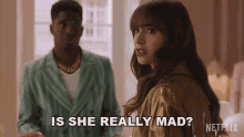 Is She Really Mad Emily Cooper GIF - Is She Really Mad Emily Cooper Lily Collins GIFs