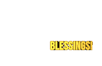 Blessings Blessed Sticker - Blessings Blessed Bless Up Stickers