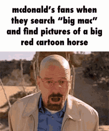 Mcdonalds Walter White GIF - Mcdonalds Walter White Big Mac GIFs