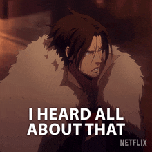 i heard all about that trevor belmont richard armitage castlevania i know that