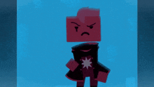 a cartoon character with the name cubic written on the bottom