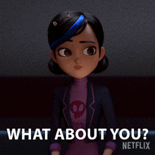 What About You Claire Nunez GIF - What About You Claire Nunez Trollhunters Tales Of Arcadia GIFs