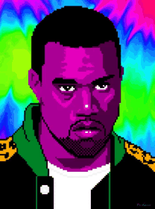 Flashing Kanye West GIF - Flashing Kanye West Graphic Art GIFs