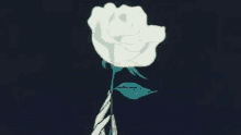 White Rose Flower GIF - White Rose Flower For You GIFs