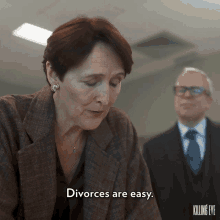 Divorces Are Easy Its Marriages That Are Impossibly Hard GIF - Divorces Are Easy Its Marriages That Are Impossibly Hard Fiona Shaw GIFs