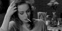 Boring Cigarette GIF - Boring Cigarette Leave Me Alone Please GIFs