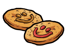 smiling cookies
