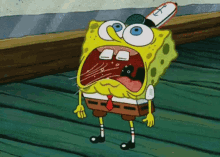 Spongebob Inhale GIF - Inhale Deep Breath Sponge Bob Square Pants GIFs