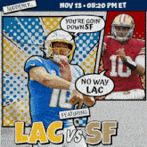 San Francisco 49ers Vs. Los Angeles Chargers Pre Game GIF - Nfl National Football League Football League GIFs