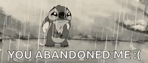 lilo and stitch leave me alone to die black and white