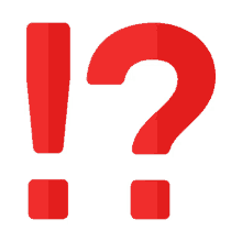 exclamation and question mark symbols joypixels red exclamation mark and question mark what