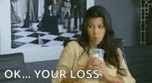 Starbucks Kourtney Kardashian GIF