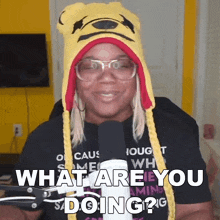 What Are You Doing Aychristene GIF - What Are You Doing Aychristene Aychristenegames GIFs