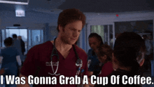 Chicago Med Cup Of Coffee GIF - Chicago Med Cup Of Coffee Will Halstead GIFs