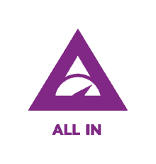 all in abarca triangle metre violet