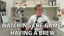Hotline GIF - 5sf Watching The Game Drinking GIFs