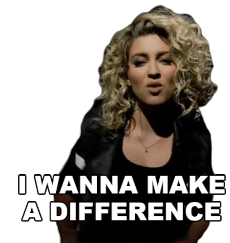 I Wanna Make A Difference Tori Kelly Sticker - I Wanna Make A Difference Tori Kelly Unbreakable Smile Song Stickers