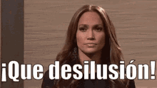 Jennifer López Desilusionada GIF - Jennifer Lopez Desilusionada Desilusion GIFs
