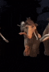 Peaches And Louis Ice Age GIF - Peaches And Louis Ice Age GIFs