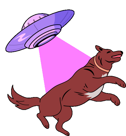 Alien Space Sticker - Alien Space Ovni Stickers