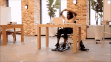 Office Exercise Officiser GIF - Office Exercise Officiser Stay Active GIFs