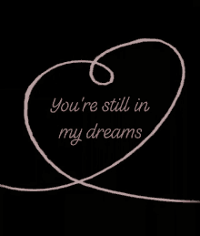 Dreams Youre Still In My Dreams GIF - Dreams Youre Still In My Dreams Heart GIFs