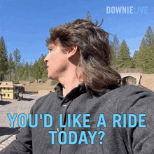 You'D Like A Ride Today Michael Downie GIF - You'D Like A Ride Today Michael Downie Downielive GIFs