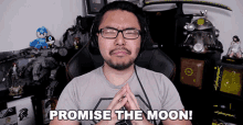 Promise The Moon Big Promises GIF - Promise The Moon Big Promises Word Of Honor GIFs