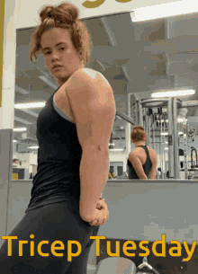 Tricep Tuesday Muscle GIF