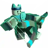 a cartoon character with a bow and arrow