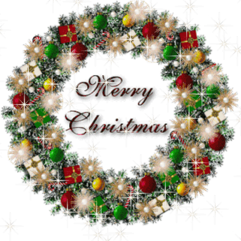 Merry Christmas Greetings Sticker - Merry Christmas Greetings Christmas Lights Stickers