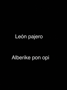 Alberike Leon GIF - Alberike Leon Leon Pajero GIFs