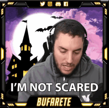Im Not Scared Not Scary GIF - Im Not Scared Not Scared Not Scary GIFs