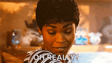 Oh Really Shade GIF - Oh Really Shade Black Woman GIFs