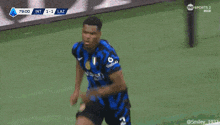 a soccer game between inter and laz is being broadcast on tnt sports 2