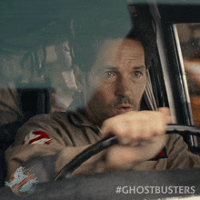 Driving Grooberson GIF - Driving Grooberson Ghostbusters Frozen Empire GIFs