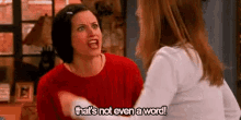 What Are You Saying GIF - Not A Word What Friends GIFs