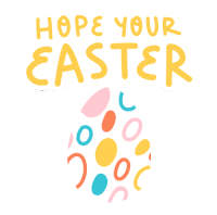 Happy Easter Easter Sunday Sticker - Happy Easter Easter Sunday Easter Bunny Stickers