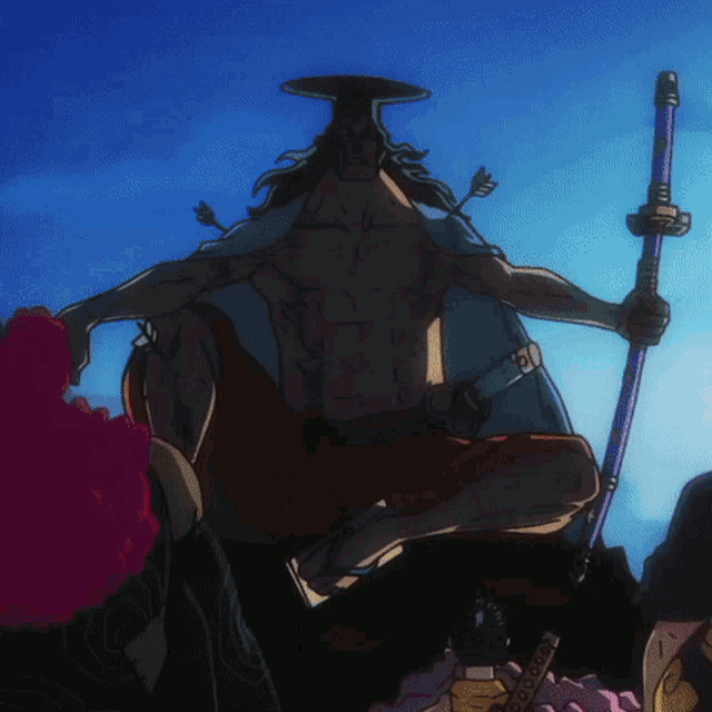 Oden X Reader One Piece GIF