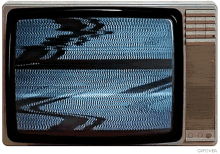 television static horizontal lines bad tv picture retro