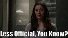 Chicago Pd Kim Burgess GIF - Chicago Pd Kim Burgess Less Official You Know GIFs