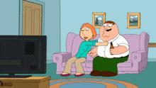 Family Guy Whole House Excited Indiniprint GIF