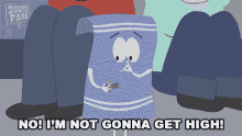 No Im Not Gonna Get High Towelie GIF - No Im Not Gonna Get High Towelie South Park GIFs