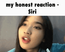 My Honest Reaction My Honest Reaction Meme GIF - My Honest Reaction My Honest Reaction Meme Siri GIFs