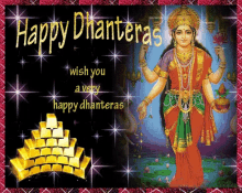 Happy Dhanteras Wishing You A Very Happy Dhanteras GIF - Happy Dhanteras Wishing You A Very Happy Dhanteras GIFs