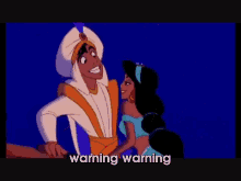 A GIF - Aladdin Warning Genie GIFs
