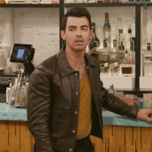Eek Joe Jonas GIF - Eek Joe Jonas Late Night With Seth Meyers GIFs