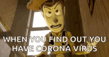 Corona Virus Toy Story GIF - Corona Virus Toy Story Sheriff Woody GIFs