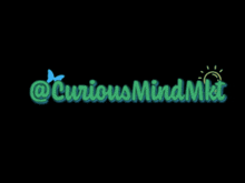 a logo for a company called curiousmindmkt