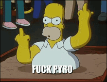 Fuck Pyro Va Te Faire Foutre Pyro GIF - Fuck Pyro Va Te Faire Foutre Pyro Nul Pyro GIFs
